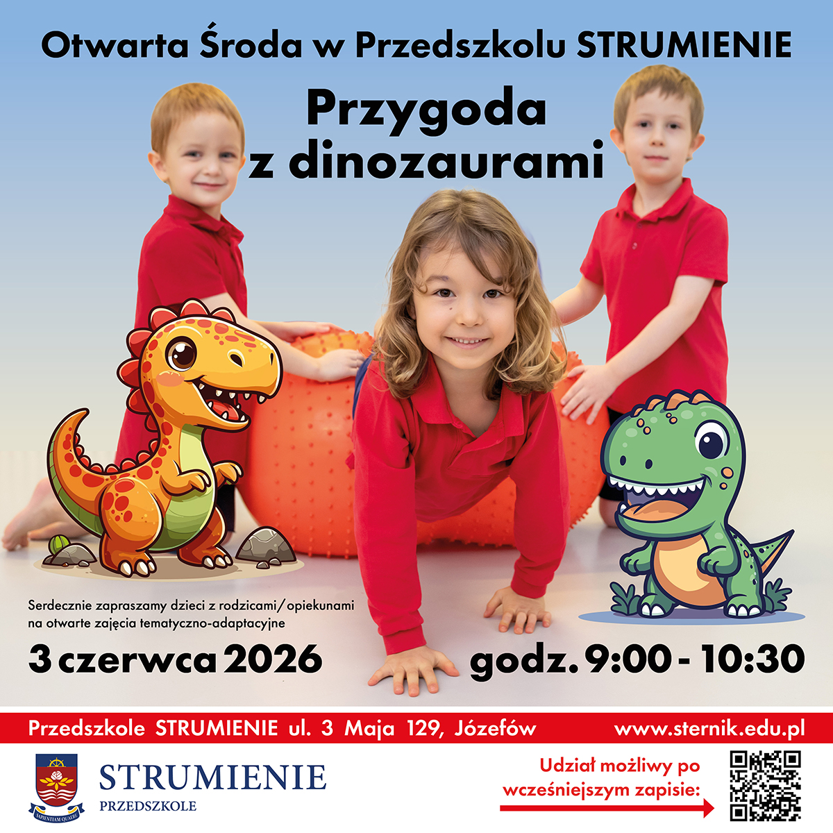 OTWARTE TEMATYCZNE ADAPTACYJNE ŚRODY w czerwcu